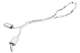 AWE Tuning Audi B9 SQ5 Resonated Touring Edition Cat-Back Exhaust - No Tips (Turn Downs) - Mo-Moto