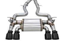 Load image into Gallery viewer, AWE Tuning BMW F8X M3/M4 SwitchPath Catback Exhaust - Diamond Black Tips - Mo-Moto