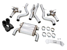 Load image into Gallery viewer, AWE Tuning BMW F8X M3/M4 SwitchPath Catback Exhaust - Diamond Black Tips - Mo-Moto
