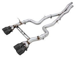AWE Tuning BMW F8X M3/M4 Track Edition Catback Exhaust - Diamond Black Tips - Mo-Moto