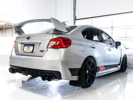 AWE Tuning Subaru STI VA / WRX GV / STI GV Sedan Touring Edition Exhaust - Diamond Black Tip (102mm) - Mo-Moto