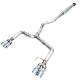 AWE Tuning Subaru WRX/STI VA/GV Sedan Track Edition Exhaust - Chrome Silver Tips (102mm) - Mo-Moto