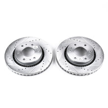 Load image into Gallery viewer, Power Stop 06-07 Buick Rainier Front Evolution Drilled &amp; Slotted Rotors - Pair