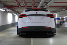 Load image into Gallery viewer, Rally Armor 22-25 Tesla Model X Black UR Mud Flap w/White Logo
