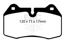 Load image into Gallery viewer, EBC 92-95 Nissan Skyline (R32) 2.6 Twin Turbo GT-R V-Spec Ultimax2 Front Brake Pads