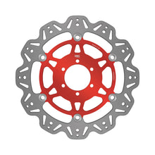 Load image into Gallery viewer, EBC 07-08 Ducati Monster 400 ie Japan Front Left/Right Vee Floating Red Rotor
