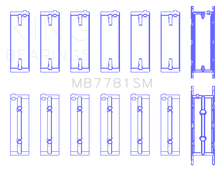 Load image into Gallery viewer, King BMW N57 D30 A/B/C/N57N/N57S Main Bearing Set - Size STD