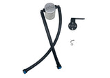 J&L 19-25 Chevrolet Silverado/GMC Sierra 1500 5.3L V8 Driver Side Oil Separator 3.0 - Clear Anod