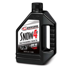 Load image into Gallery viewer, Maxima Snow 4T Full Synthetic 0W-40 - 1L