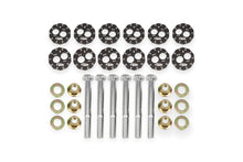 Load image into Gallery viewer, BMR 97-04 Chevrolet Corvette C5 Front &amp; Rear Lower Control Arms Camber Bolt Kit - Black Anodized