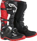 Honda Tech 7 Enduro Drystar Black/Bright Red Sz 11