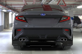 Rally Armor 22-25 Subaru WRX Red UR Mud Flap Altered Font Black Logo