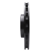 Load image into Gallery viewer, R1 95-99 BMW M3 E36 Left Front Drilled &amp; Slotted Black Brake Rotor