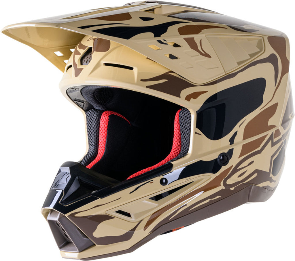 S-M5 Visor Mineral Dark Brown/Kangaroo Matte