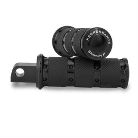 Performance Machine Footpegs XLS - Black Ano