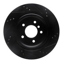Load image into Gallery viewer, R1 95-99 BMW M3 E36 Right Rear Drilled &amp; Slotted Black Brake Rotor
