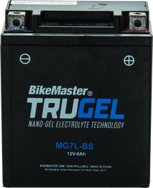 BikeMaster TruGel Battery MG7L-BS