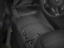 Load image into Gallery viewer, WeatherTech 15 Ford Mustang Front FloorLiners - Black