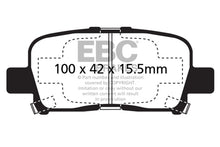 Load image into Gallery viewer, EBC 00-02 Acura MDX 3.5 Ultimax2 Rear Brake Pads