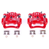 Power Stop 10-14 Subaru Legacy Rear Red Calipers w/Brackets - Pair