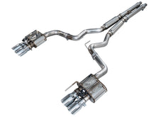 Load image into Gallery viewer, AWE Tuning 18-23 S550 Mustang GT SwitchPath Exhaust - Chrome Silver Tips