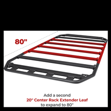 Load image into Gallery viewer, Go Rhino SRM300 Flat Platform Roof Rack 40in. L x 40in. W (Incl. Clamps)