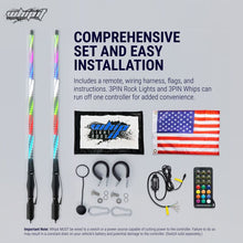 Load image into Gallery viewer, Whip It 5Ft Magnet Base w/ Spring Set