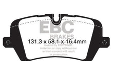 Load image into Gallery viewer, EBC 2017+ Land Rover Discovery 5 3.0L Supercharged Ultimax2 Rear Brake Pads