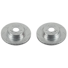 Load image into Gallery viewer, Power Stop 12-18 Mercedes-Benz CLS550 Rear Evolution Drilled &amp; Slotted Rotors - Pair