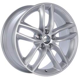 BBS SX 18x8 5x114.3 ET40 Sport Silver Wheel -82mm PFS/Clip Required