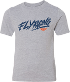 Youth Fly Khaos Tee Grey Ys