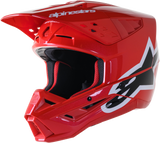 S-M5 Corp Helmet Bright Red Glossy Lg