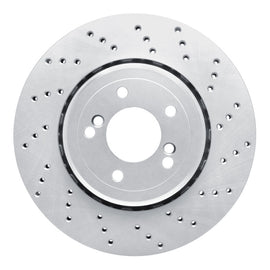 DFC 08-13 BMW M3 Right Rear Drilled GeoSPEC Coated Rotor