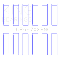 Load image into Gallery viewer, King Nissan VR38DETT pMaxKote Performance Con Rod Bearing Set - Size STD
