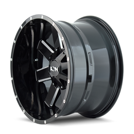 ION Type 141 20x9 / 6x135 BP / 15mm Offset / 106mm Hub Gloss Black Milled Wheel