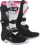 Tech 3 Stella Boots Black/White/Pink Sz 09