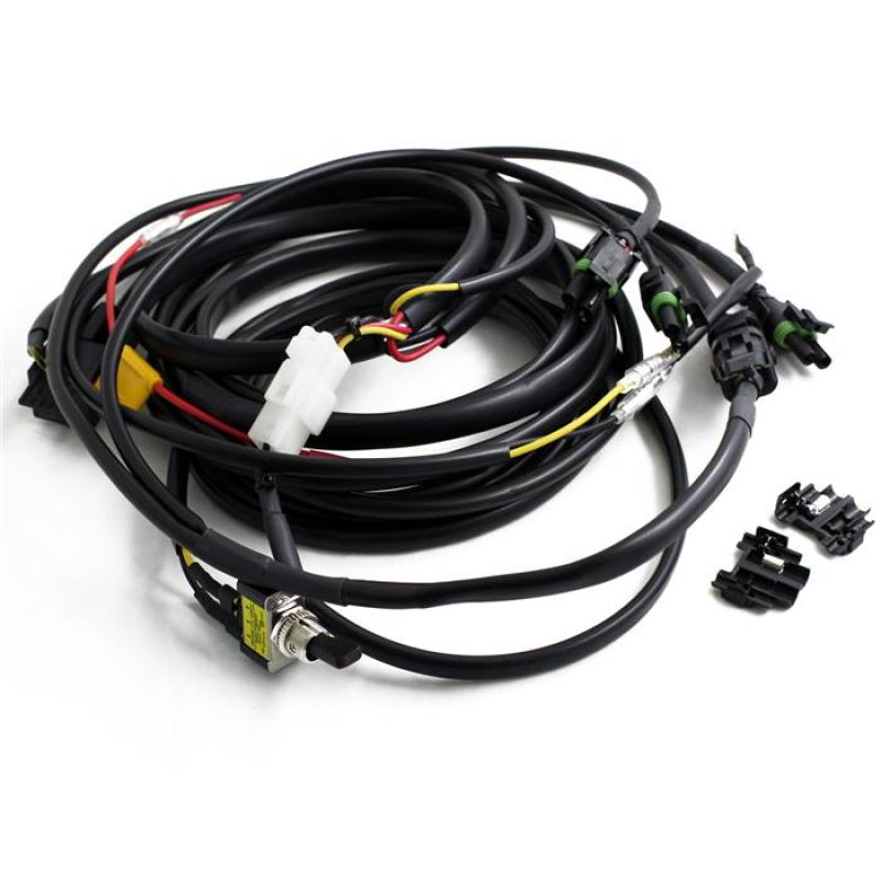Baja Designs 325 WattsSquadron/S2 Wire Harness (3 Lights Max) - Mo-Moto