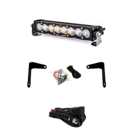 Baja Designs Can-Am X3 Shock Mount Kit w/10in S8 Light Bar Clear - Mo-Moto