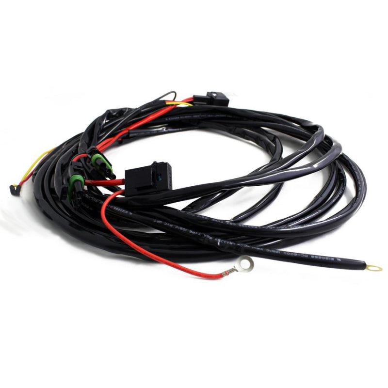 Baja Designs Pro/Sport 3 Pin 150 Watt Hi-Beam Harness (2 Light Max) - Mo-Moto
