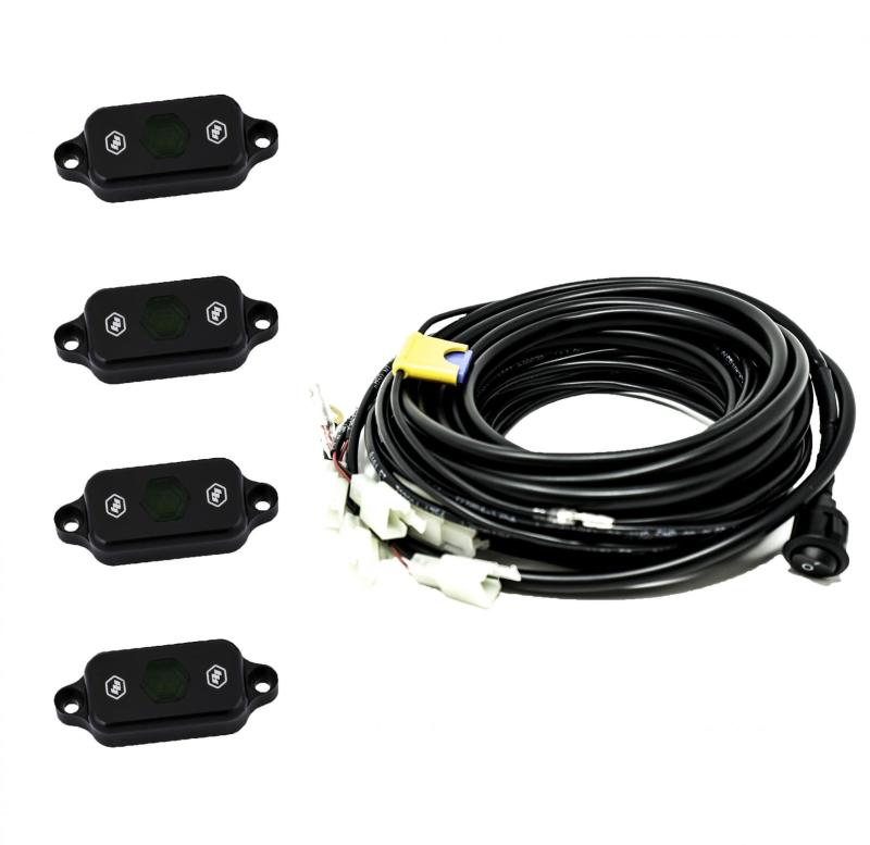 Baja Designs Universal Green Rock Light Kit - Mo-Moto