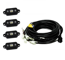 Baja Designs Universal White Rock Light Kit - Mo-Moto