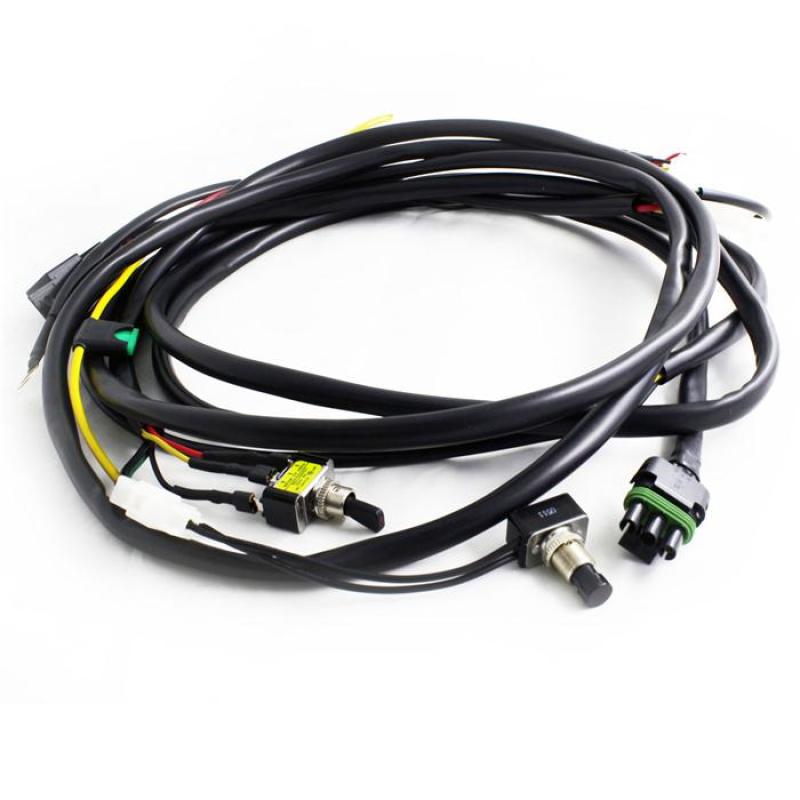 Baja Designs XL Pro/Sport Wire Harness w/ Mode (2 lights Max) - Mo-Moto