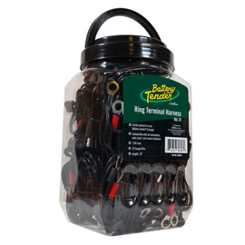 Battery Tender Ring Terminal Accessory Cable Jar of 25 - Mo-Moto