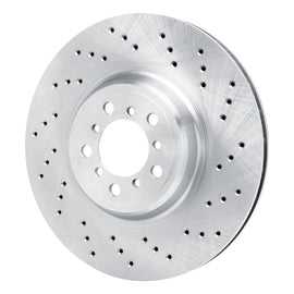 DFC 15-20 BMW M4 Right Front Drilled Brake Rotor