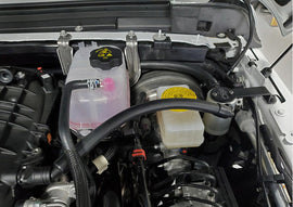 J&L 18-25 Jeep Wrangler JL 3.6L Driver Side Oil Separator 3.0 - Clear Anodized