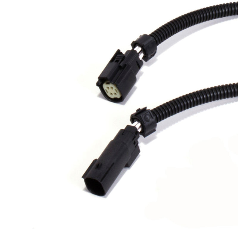 BBK 2015 Mustang GT V6 6-Pin Front O2 Sensor Wire Harness Extensions 12 (pair) - Mo-Moto