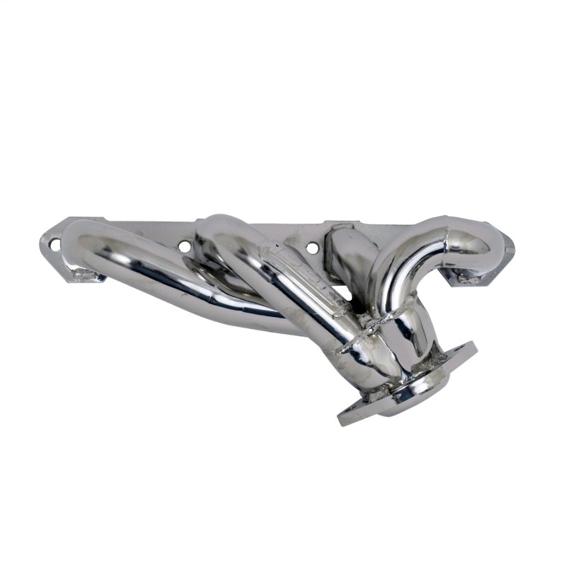 BBK 87-95 Ford F150 Truck 5.0 302 Shorty Unequal Length Exhaust Headers - 1-5/8 Silver Ceramic - Mo-Moto