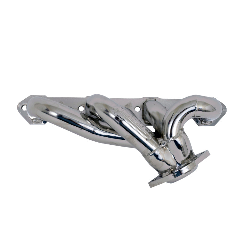 BBK 87-95 Ford F150 Truck 5.0 302 Shorty Unequal Length Exhaust Headers - 1-5/8 Silver Ceramic - Mo-Moto