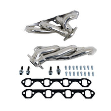 Load image into Gallery viewer, BBK 87-95 Ford F150 Truck 5.0 302 Shorty Unequal Length Exhaust Headers - 1-5/8 Silver Ceramic - Mo-Moto