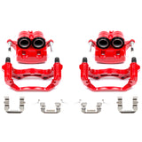 Power Stop 05-07 Infiniti G35 Front Red Calipers w/Brackets - Pair